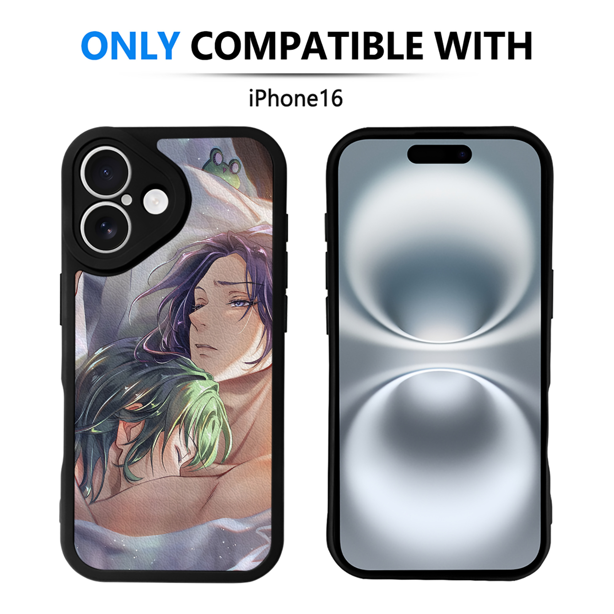 （画像用） 薬屋のひとりごと The Apothecary Diaries 【iPhone 16シリーズ対応】シリコンスマホケース（レザー調） 材質：シリコン